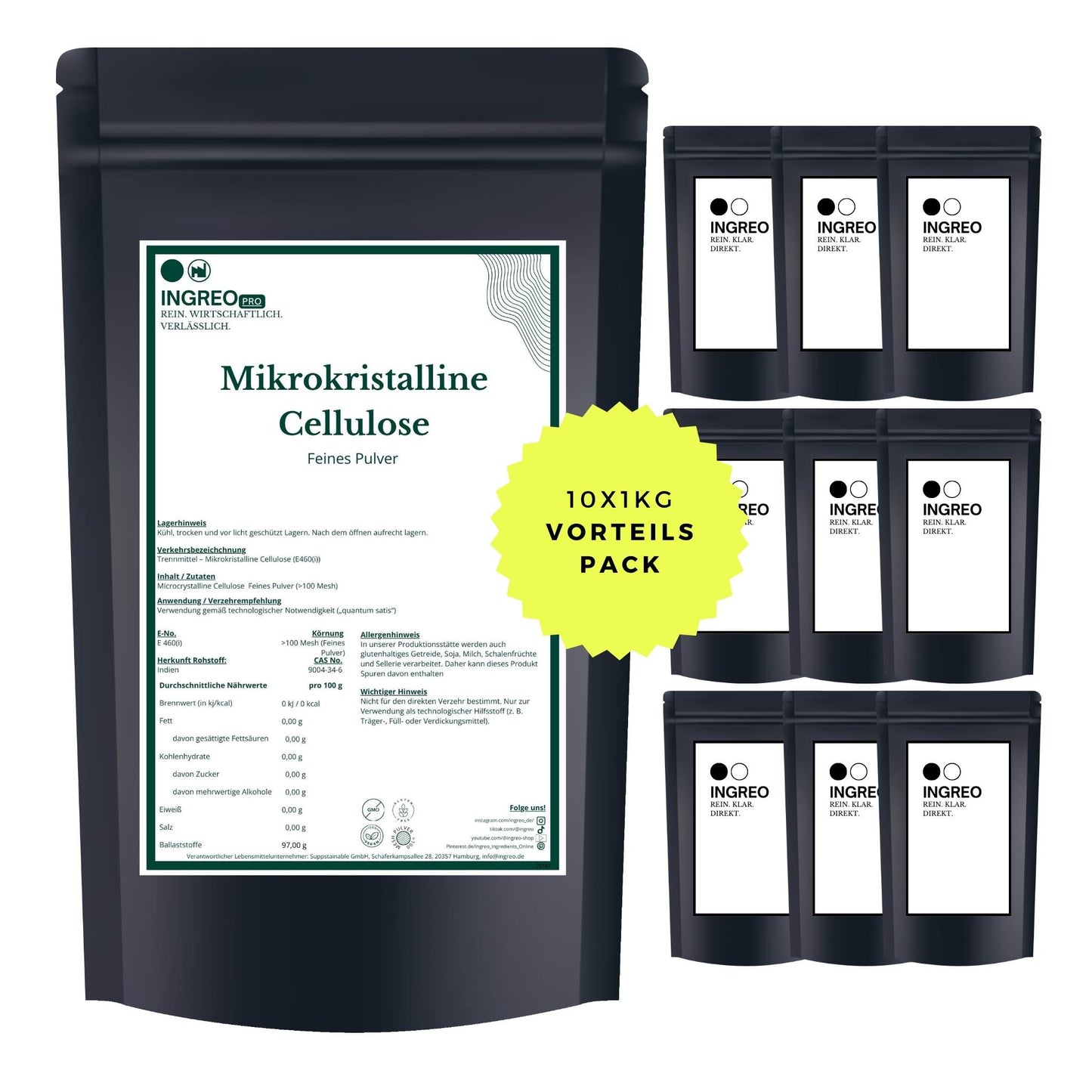 mikrokristalline-cellulose-feines-pulverBundle_Zehnerpack_10kg_zum_Vorteilspreis_Ingreo