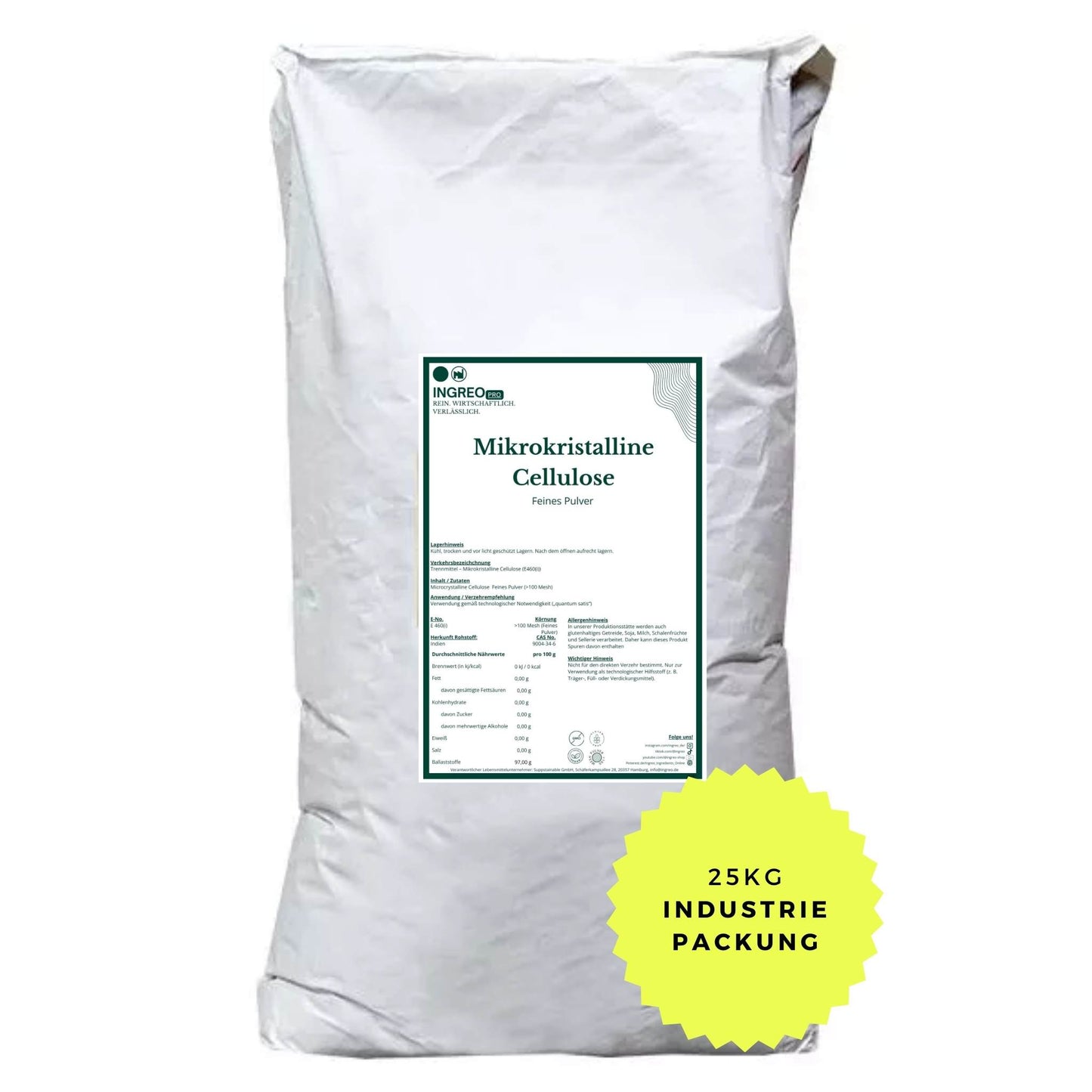 mikrokristalline-cellulose-feines-pulver25kg_Industrigebinde_als_Sack_zum_Vorteilspreis