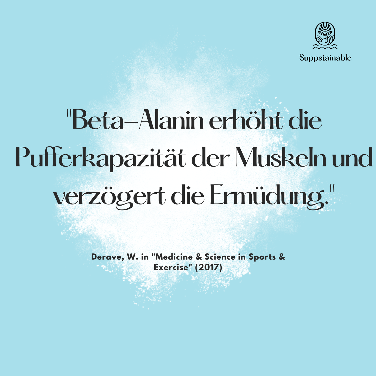 Beta Alanin Pulver für Pre-Workout Booster| Suppstainable