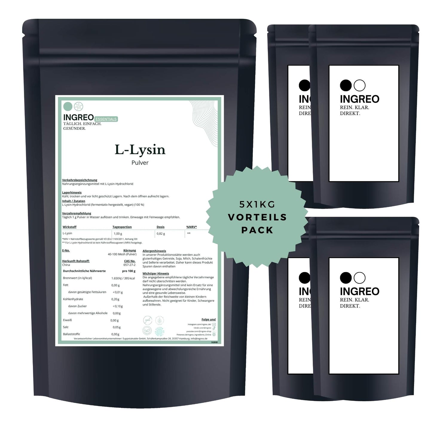 l-lysin-hcl-pulverBundle_Fuenferpack_5kg_zum_Vorteilspreis_Ingreo