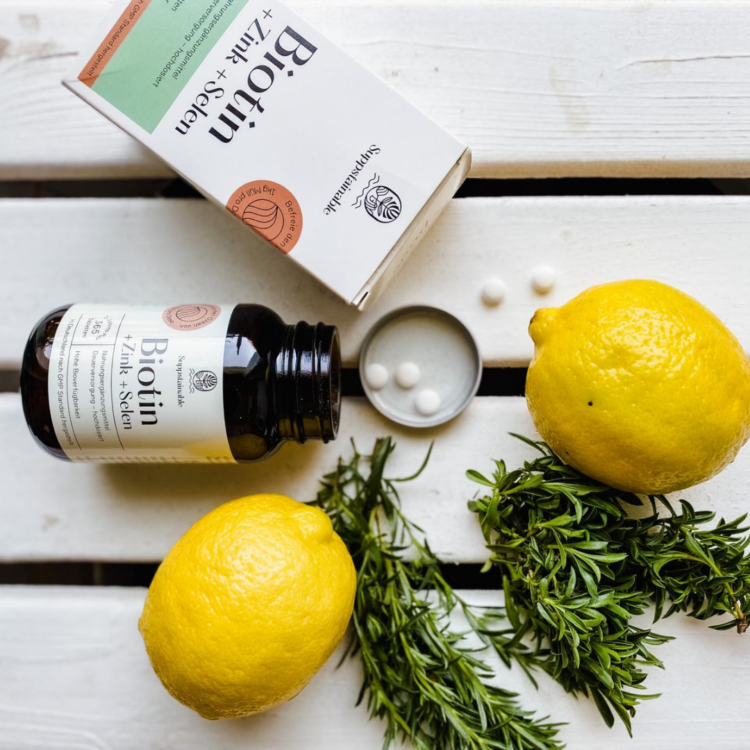 Biotin, Zink & Selen Tabletten