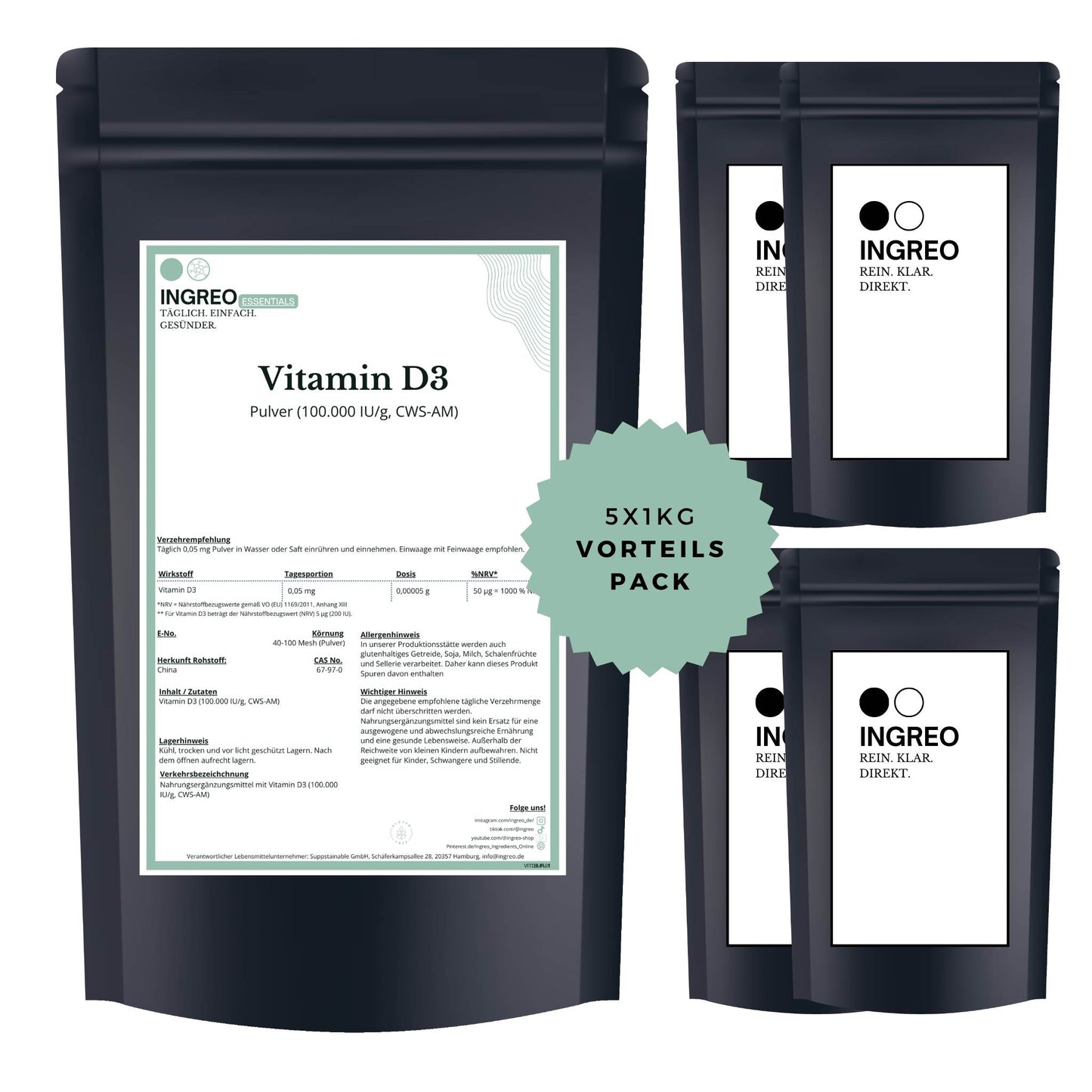 vitamin-d3-100-000-iu-g-cws-am-pulver-40-100-meshBundle_Fuenferpack_5kg_zum_Vorteilspreis_Ingreo