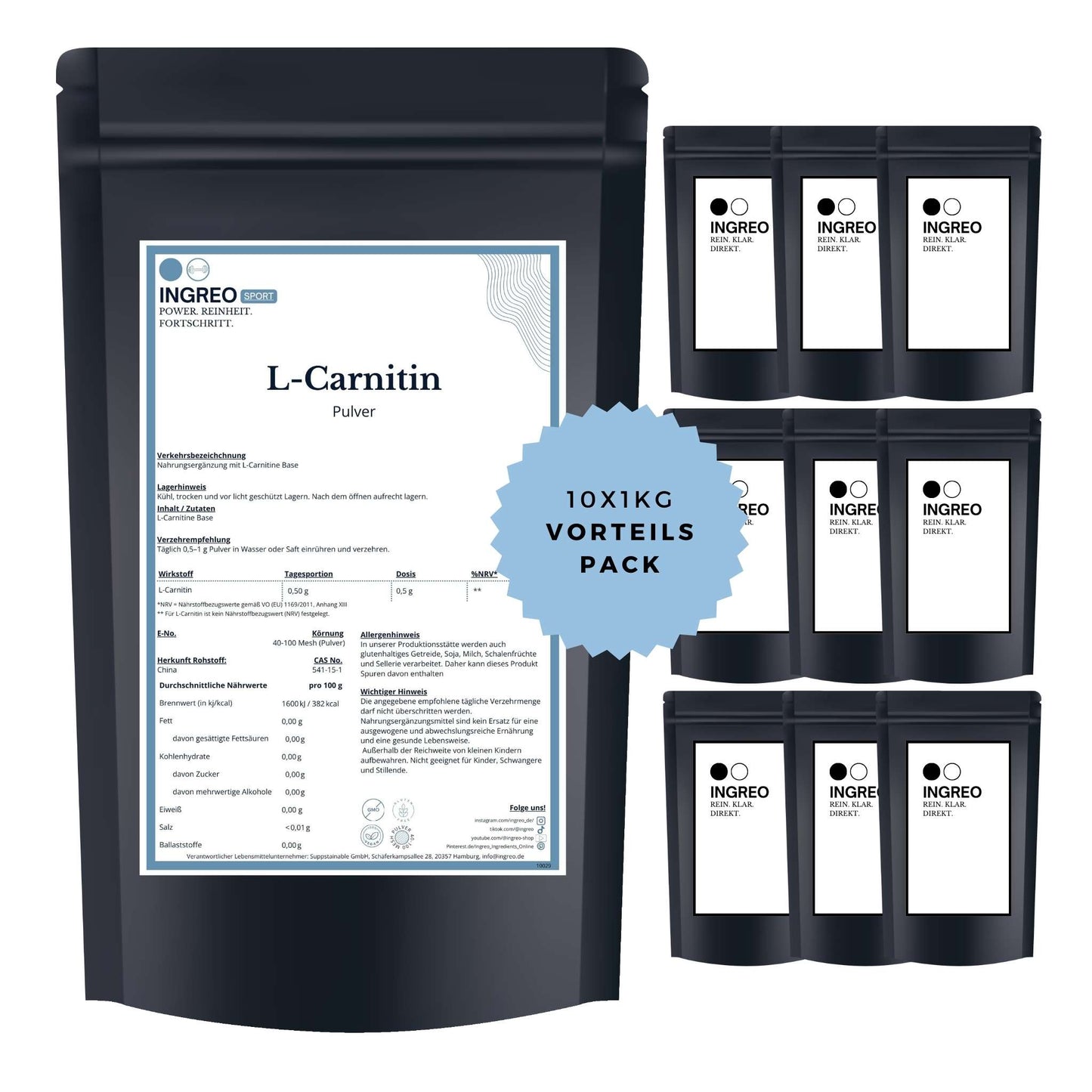 l-carnitin-base-pulverBundle_Zehnerpack_10kg_zum_Vorteilspreis_Ingreo