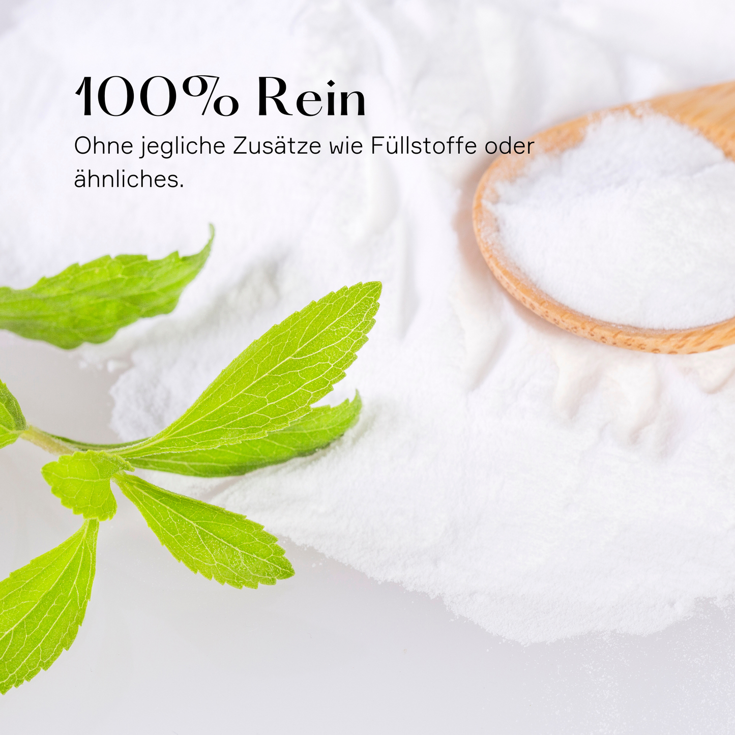 Erythrit Stevia Pulver (Zuckerersatz)
