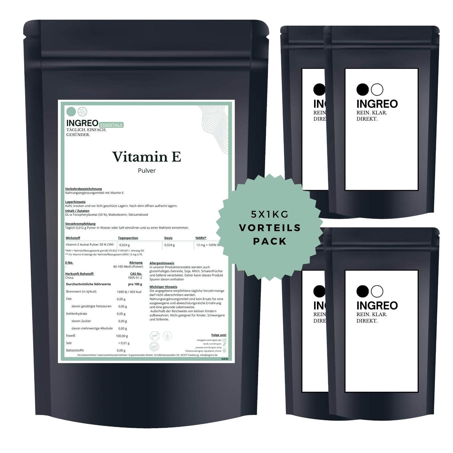 vitamin-e-acetat-50-cws-pulverBundle_Fuenferpack_5kg_zum_Vorteilspreis_Ingreo