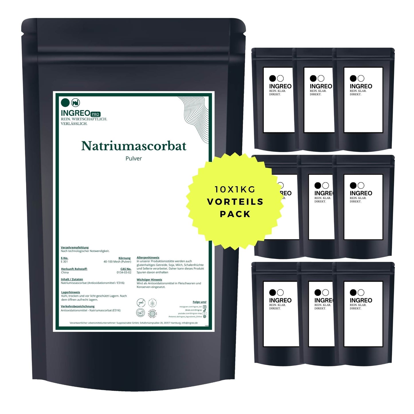 natriumisoascorbat-pulverBundle_Zehnerpack_10kg_zum_Vorteilspreis_Ingreo