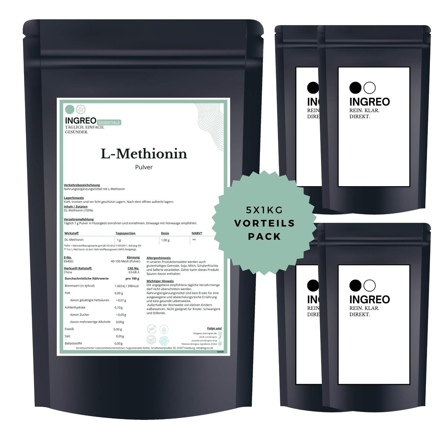 dl-methionin-pulverBundle_Fuenferpack_5kg_zum_Vorteilspreis_Ingreo
