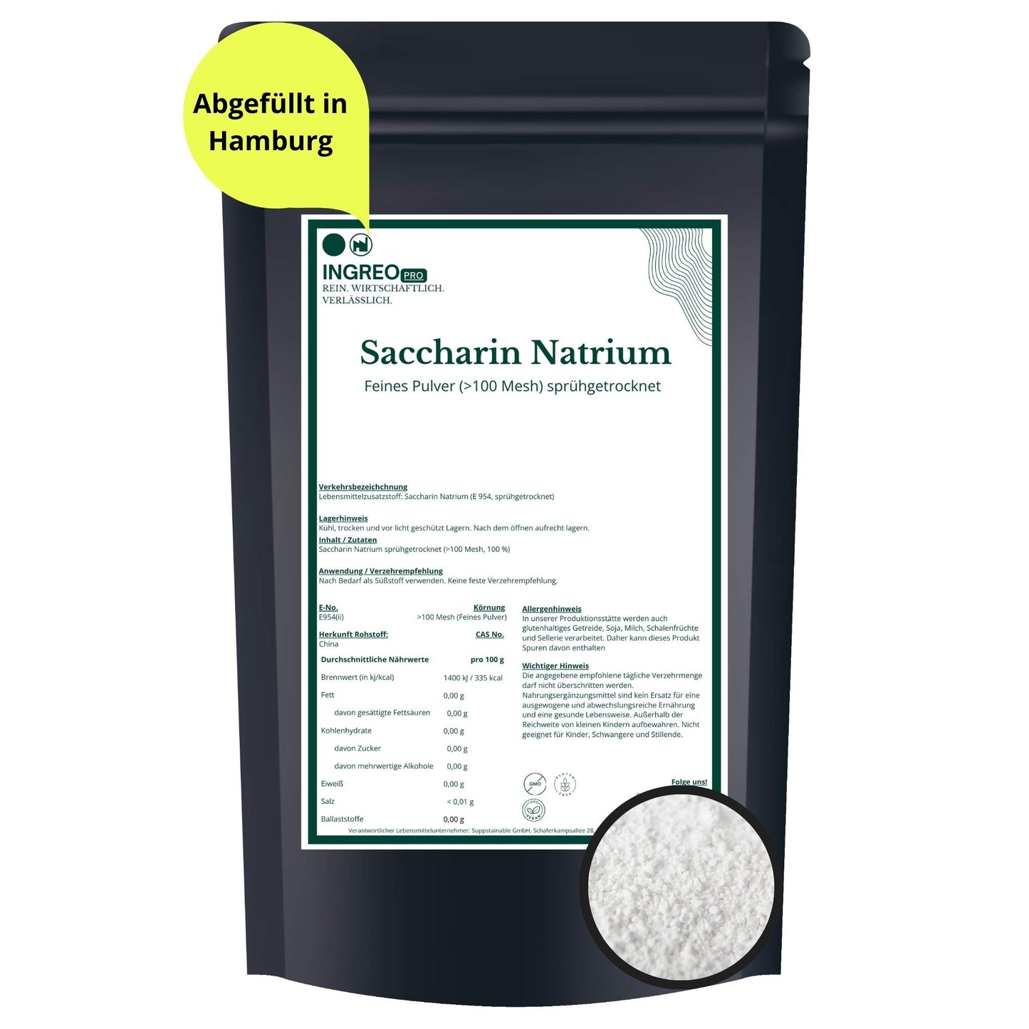 sachharin-natrium-max-6-wasser-spruhgretrocknet-feines-pulver-100-meshbeutel_front_Ingreo