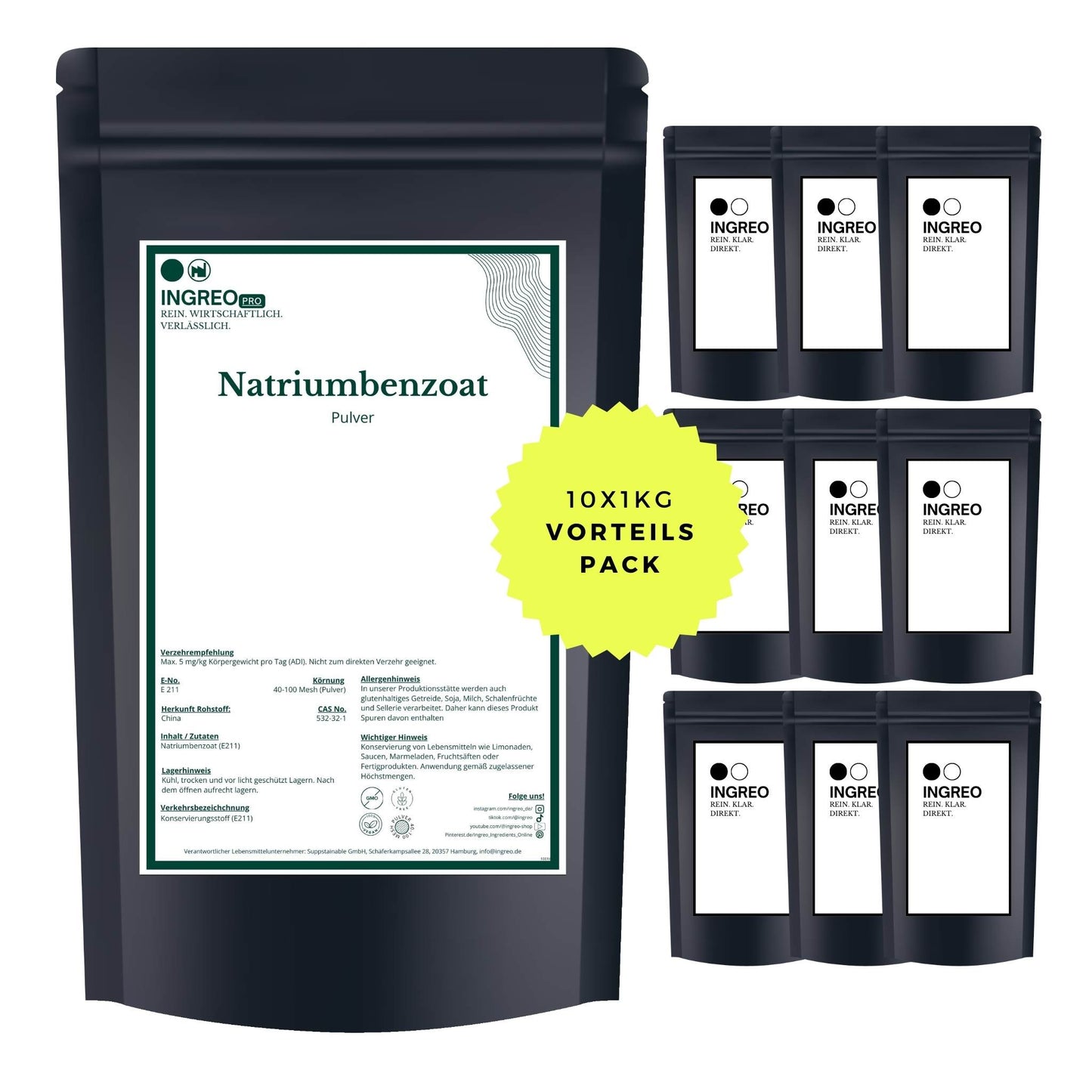 natriumbenzoat-pulverBundle_Zehnerpack_10kg_zum_Vorteilspreis_Ingreo