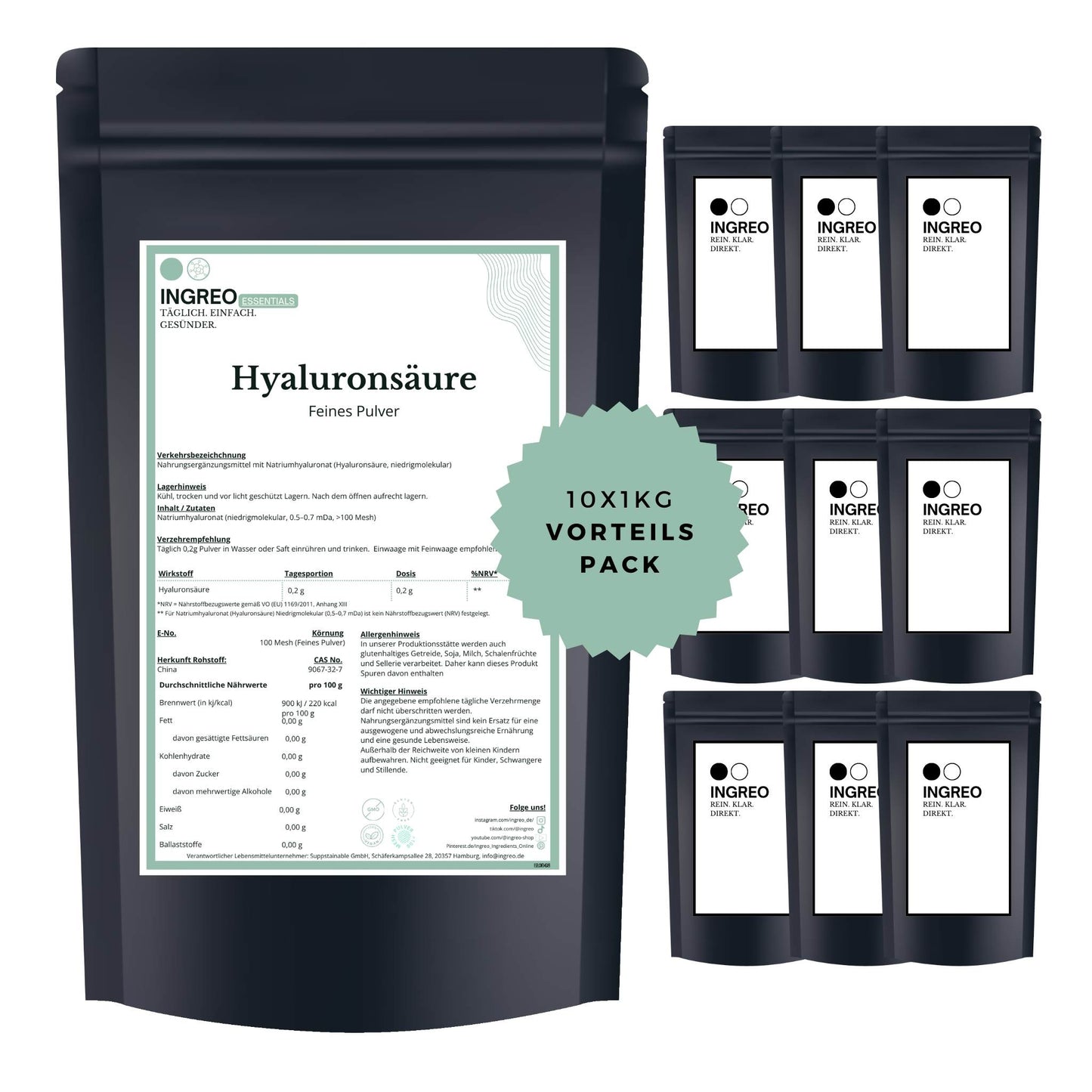 natriumhyaluronat-niedrigmolekularBundle_Zehnerpack_10kg_zum_Vorteilspreis_Ingreo