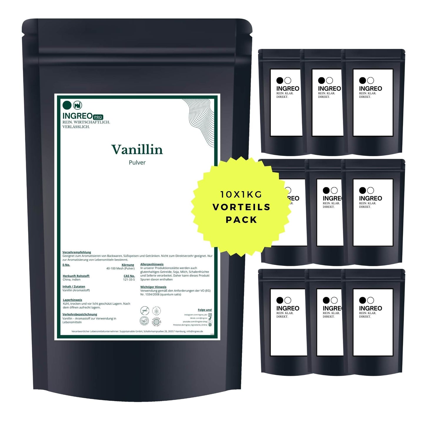 vanillin-pulverBundle_Zehnerpack_10kg_zum_Vorteilspreis_Ingreo
