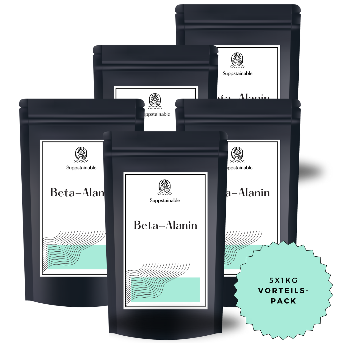 Beta Alanin Pulver für Pre-Workout Booster| Suppstainable