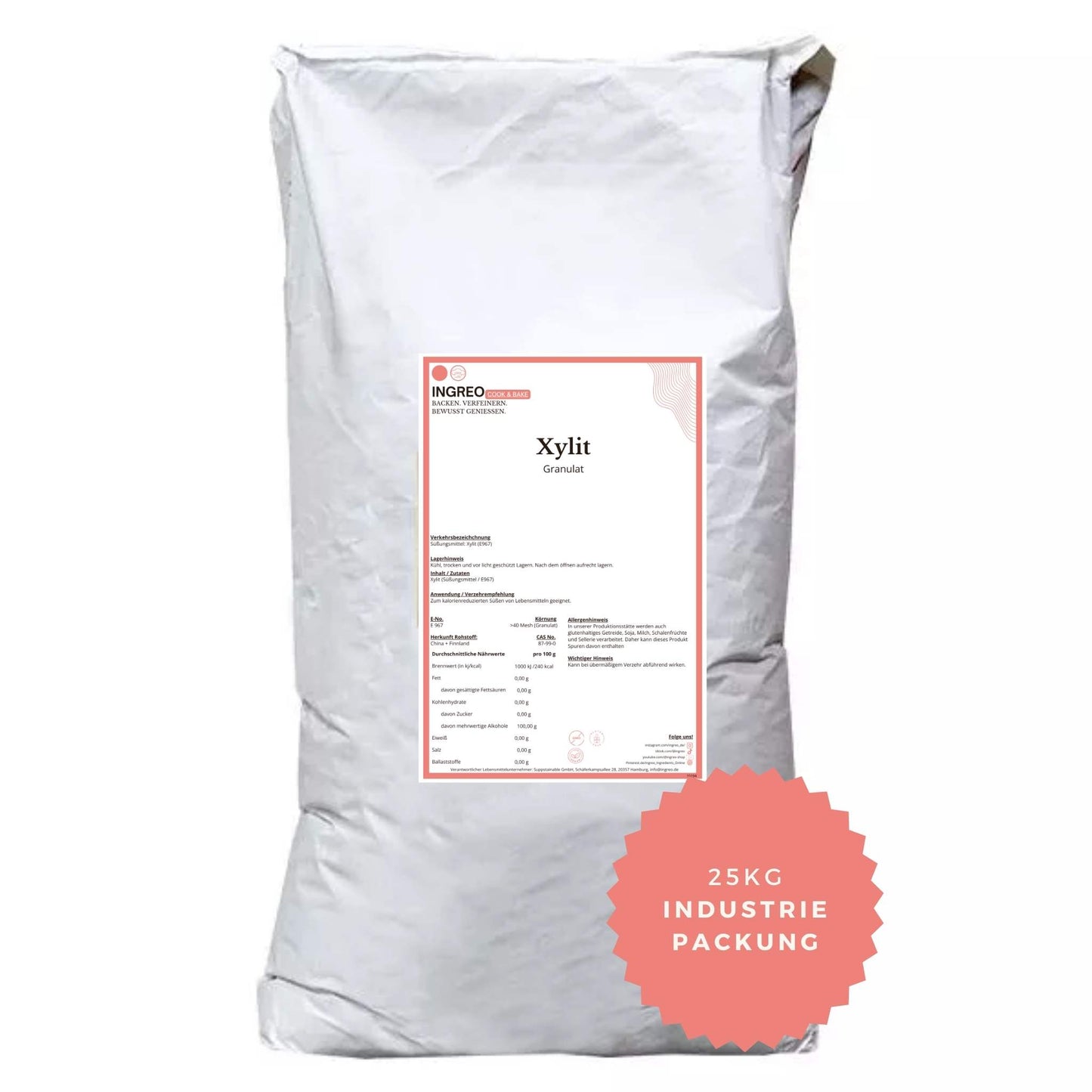 xylit-granulat25kg_Industrigebinde_als_Sack_zum_Vorteilspreis