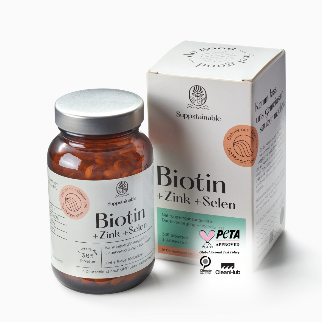 Biotin, Zink & Selen Tabletten
