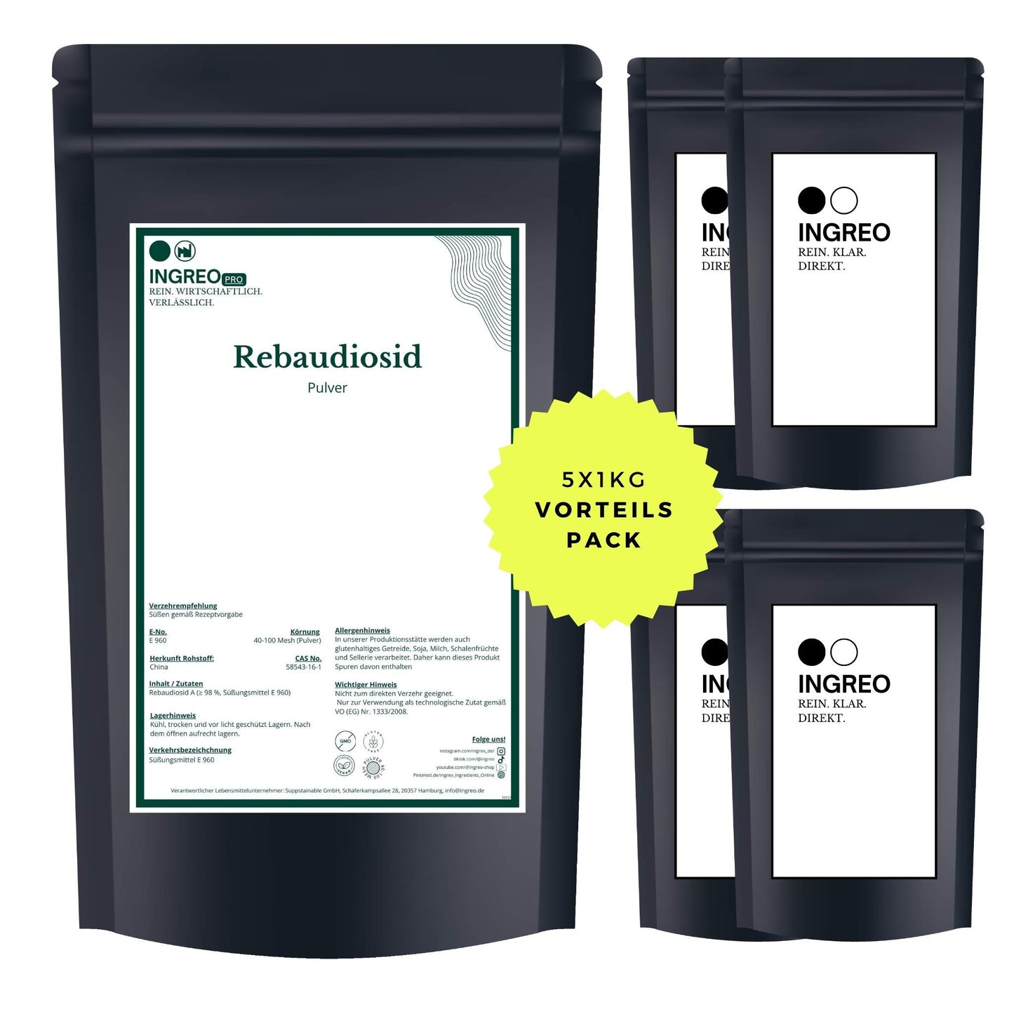 rebaudiosid-a-98-pulverBundle_Fuenferpack_5kg_zum_Vorteilspreis_Ingreo