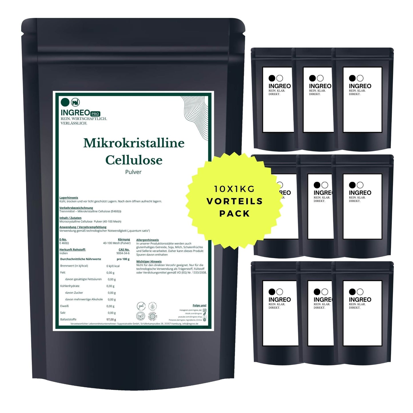 mikrokristalline-cellulose-pulverBundle_Zehnerpack_10kg_zum_Vorteilspreis_Ingreo