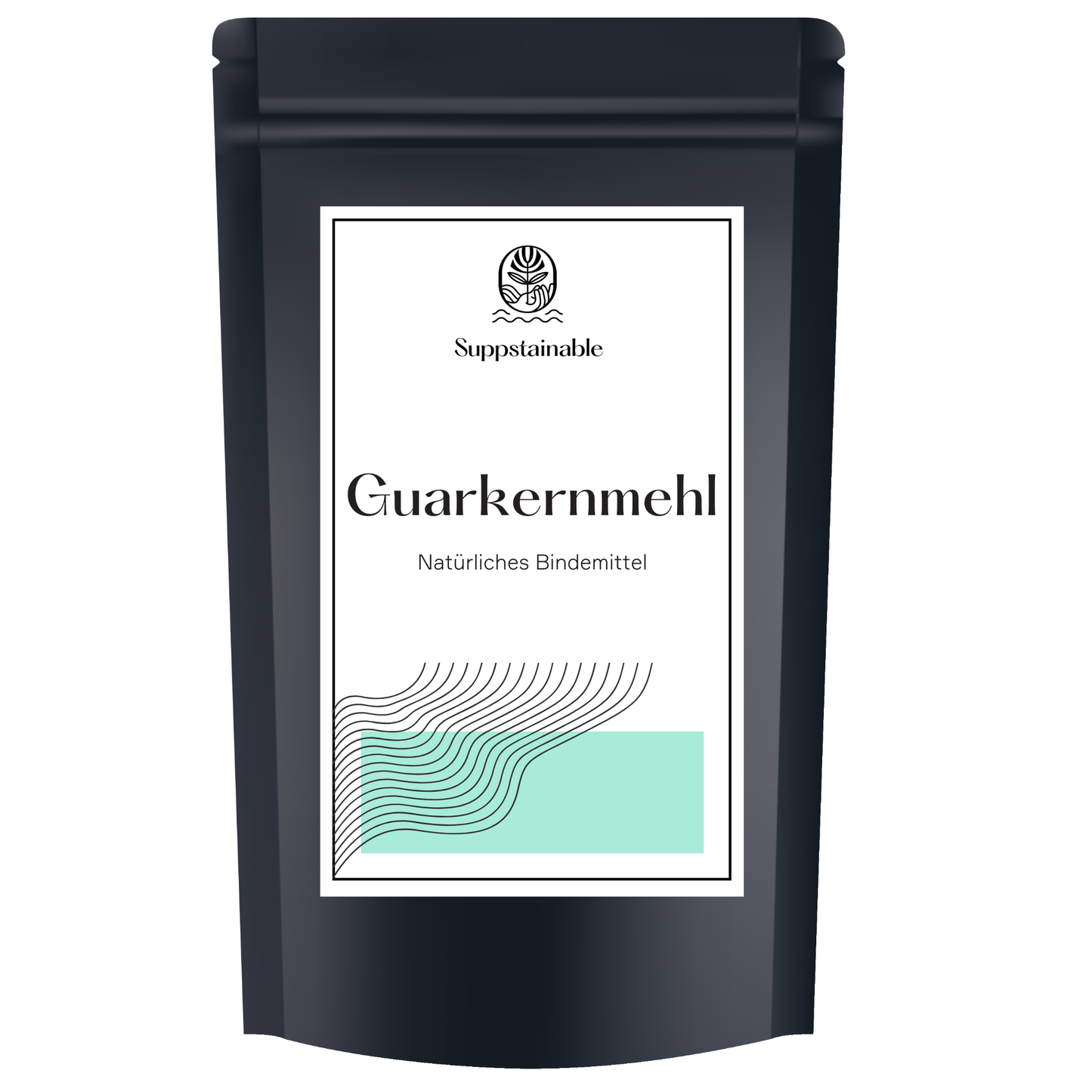 Guarkernmehl GuarGum von Suppstainable von vorne