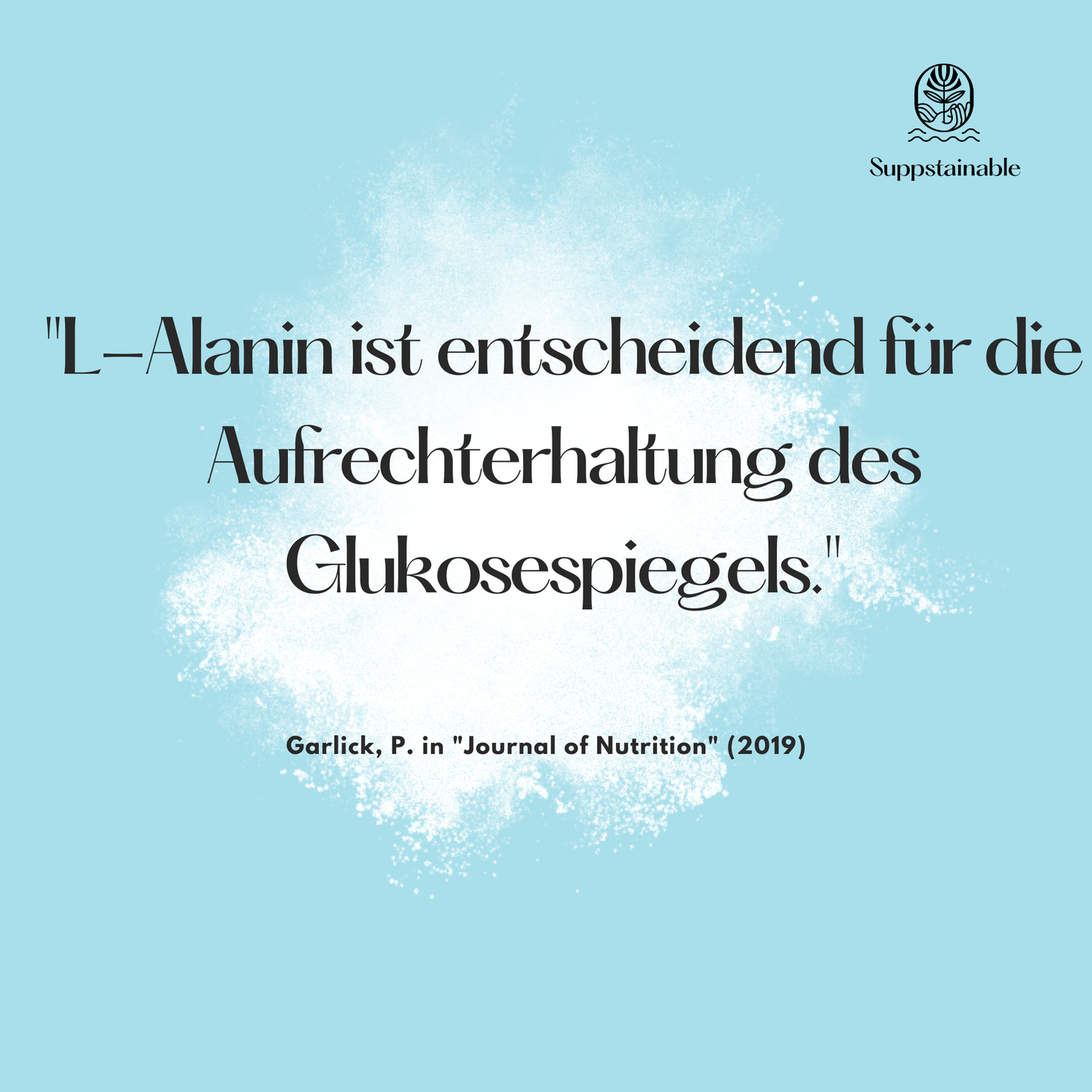 L-Alanin Pulver vist wichtig für den Glukosespiegel