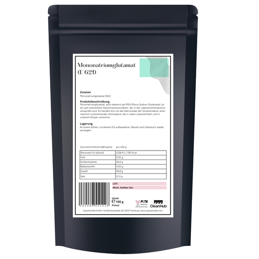 Mononatriumglutamat (E 621) Pulver - Suppstainable