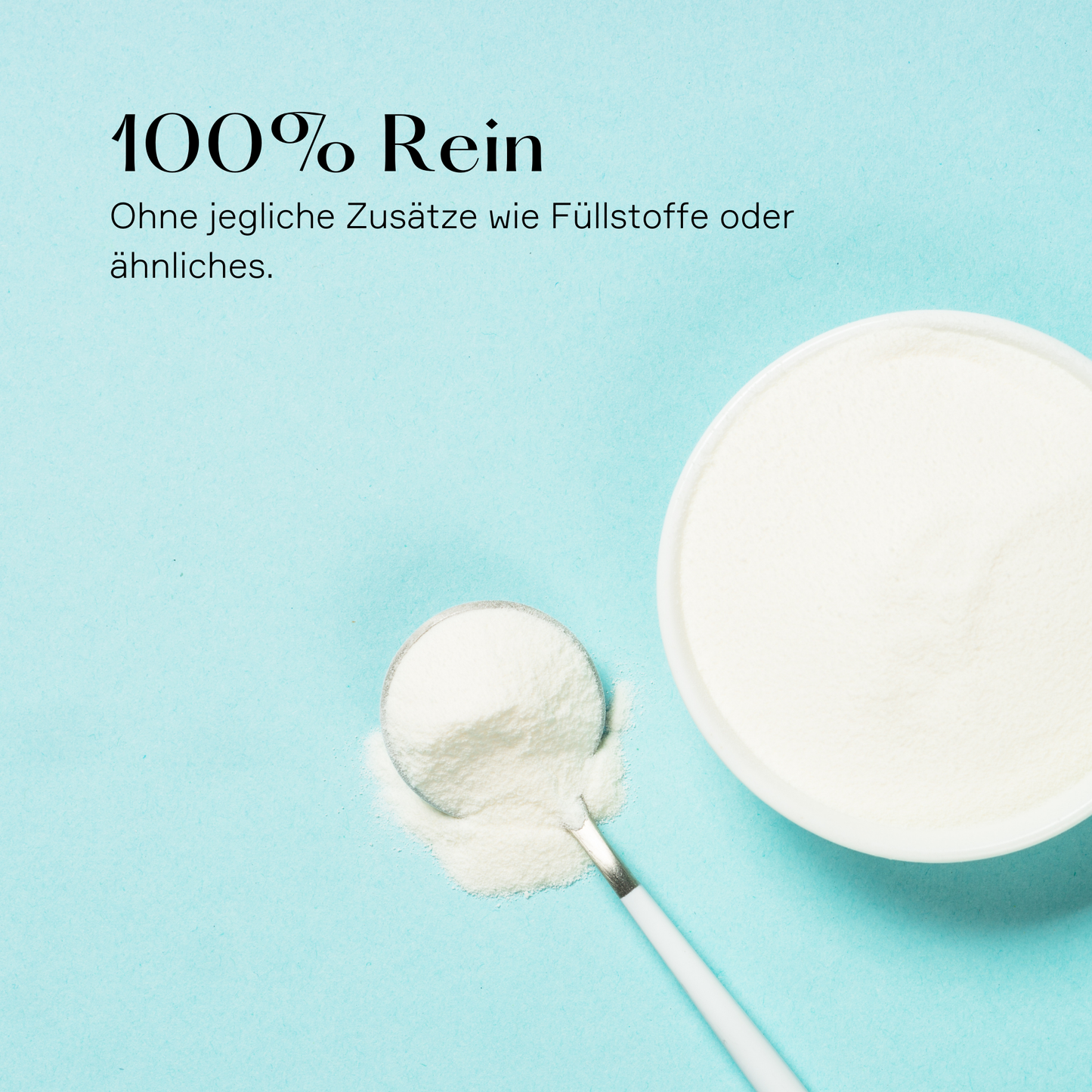 Reins 100% Natriumhyaluronat als Pulver