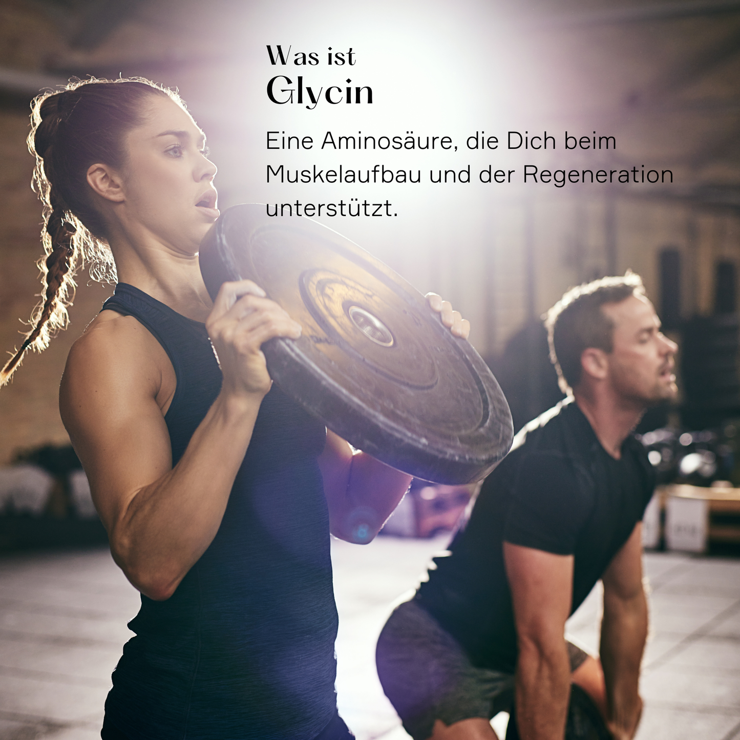 Was ist glycin? Eine Aminosäure, die Muskelaufbaue und Regenration unterstützt von Suppstianable
