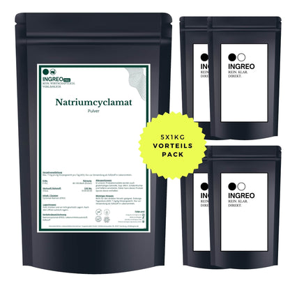 natriumcyclamat-pulverBundle_Fuenferpack_5kg_zum_Vorteilspreis_Ingreo