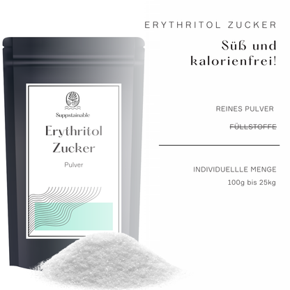 Erythritol Pulver (Zuckerersatz)