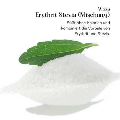 Erythrit Stevia Pulver (Zuckerersatz)