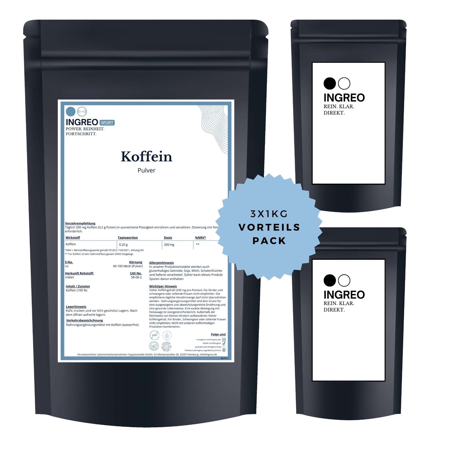 koffein-wasserfrei-pulverBundle_Dreierpack_3kg_zum_Vorteilspreis_Ingreo