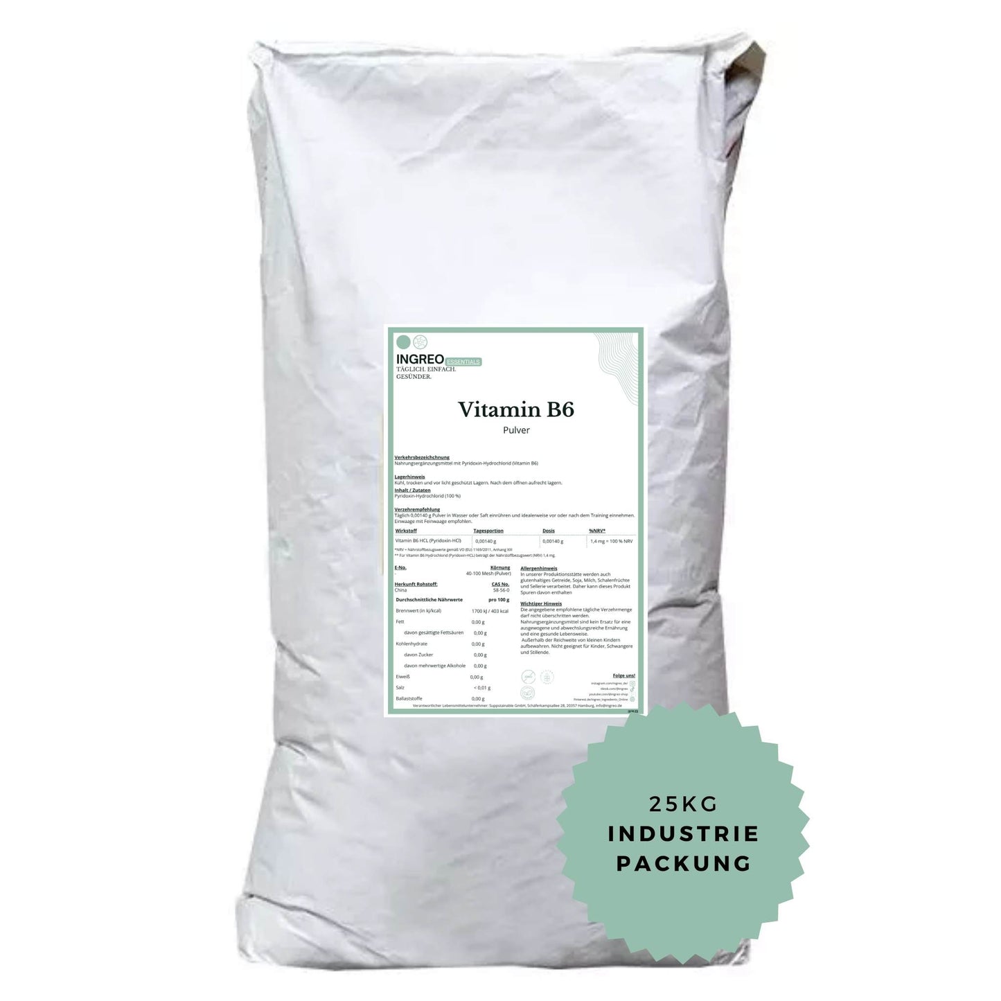 vitamin-b6-hcl-pulver25kg_Industrigebinde_als_Sack_zum_Vorteilspreis