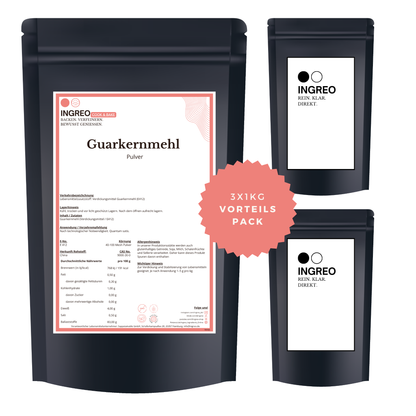 Guarkernmehl - Guar Gum Pulver (4-100 Mesh) - Suppstainable