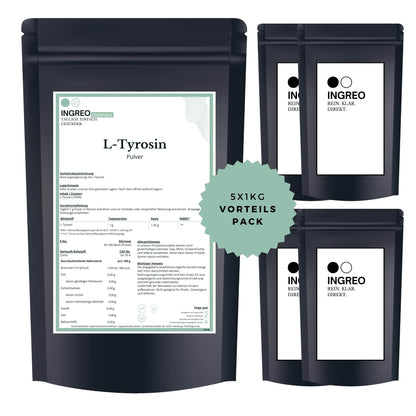 l-tyrosin-pulverBundle_Fuenferpack_5kg_zum_Vorteilspreis_Ingreo