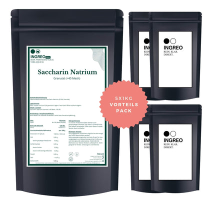 sachharin-natrium-granulat-40-meshBundle_Fuenferpack_5kg_zum_Vorteilspreis_Ingreo