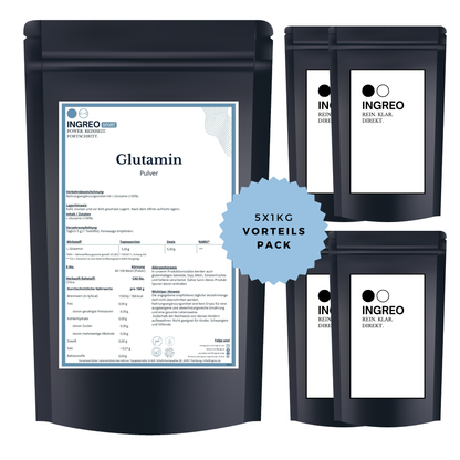 L-Glutamin Pulver (40-100 Mesh) - Suppstainable