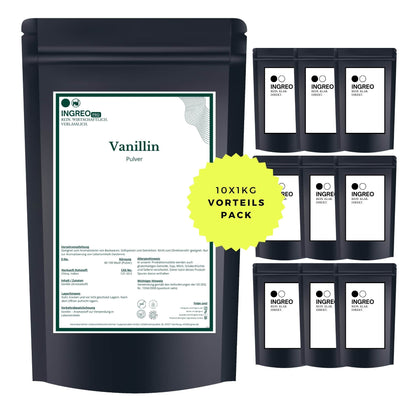 vanillin-pulverBundle_Zehnerpack_10kg_zum_Vorteilspreis_Ingreo