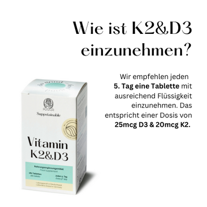 K2 & D3 Tabletten