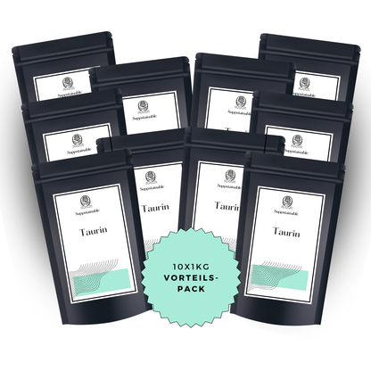 Taurin-Pulver für Pre-Workout Booster | Suppstainable