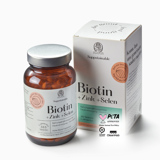Biotin, Zink & Selen Tabletten