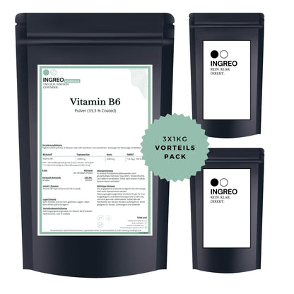 vitamin-b6-hydrochlorid-hcl-33-3-coated-pulver-40-100-meshBundle_Dreierpack_3kg_zum_Vorteilspreis_Ingreo
