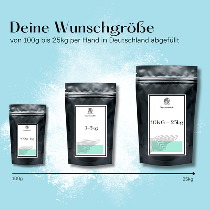 Vitamin C Ascorbinsäure in 100g bis 25kg, suppstainable