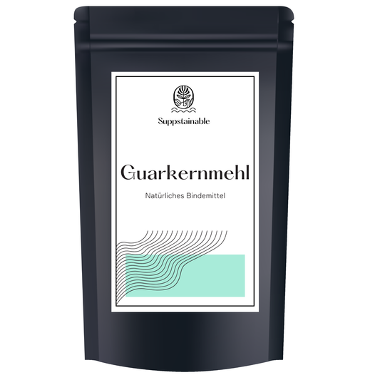 Guarkernmehl GuarGum von Suppstainable von vorne