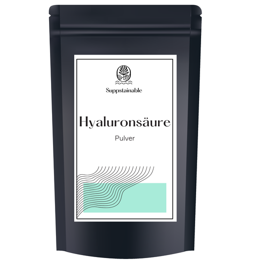 Hyaluronsäure Pulver von vorne von Suppstainable