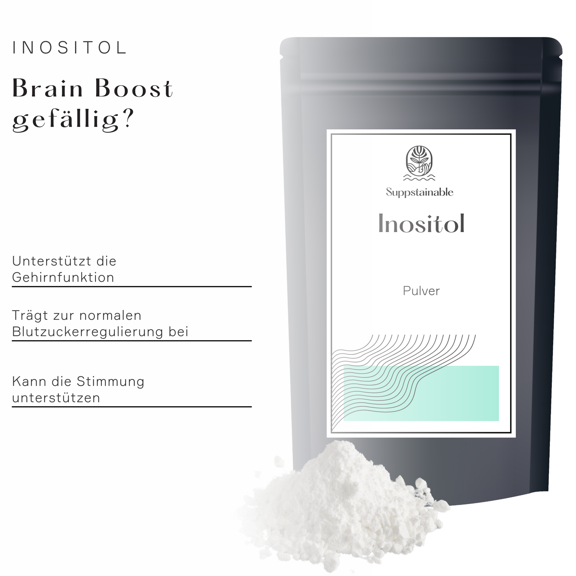 Inositol Pulver vorteile von Suppstainable